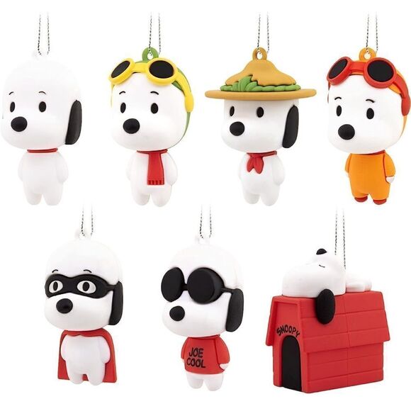 Hallmark Peanuts Snoopy Mystery Ornament Set of 2 NWT - Picture 3 of 7